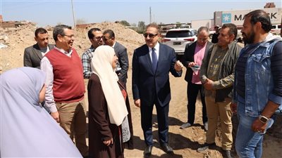  محافظ المنوفية يتفقد إنشاءات المدارس الجديدة بأحياء شرق وغرب مدينة شبين الكوم