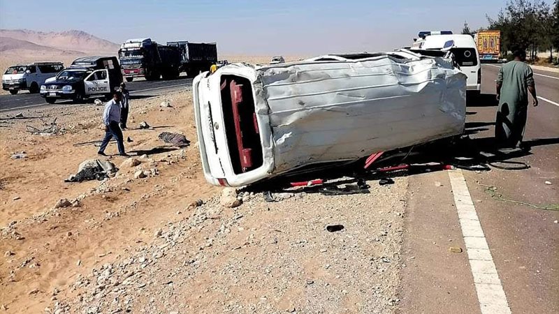 انقلاب ميكروباص -