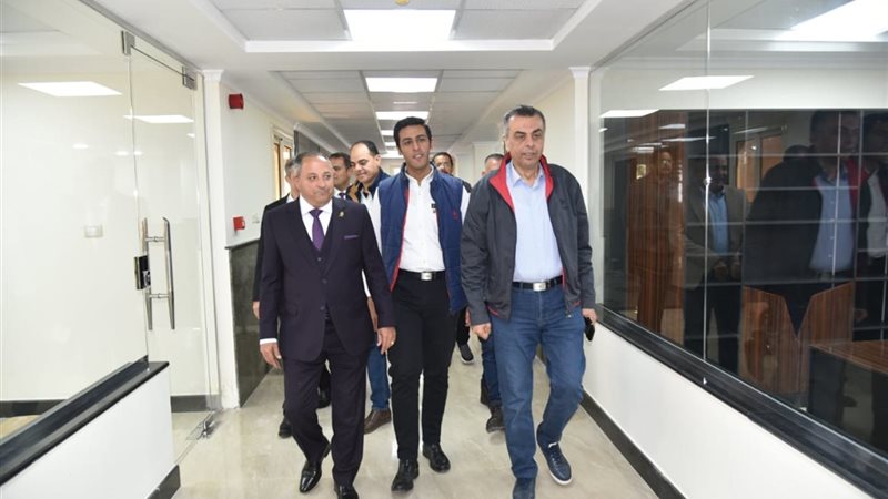 محافظ بورسعيد يتفقد