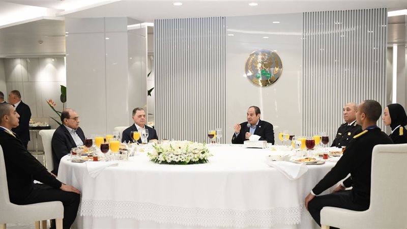 الرئيس السيسي خلال