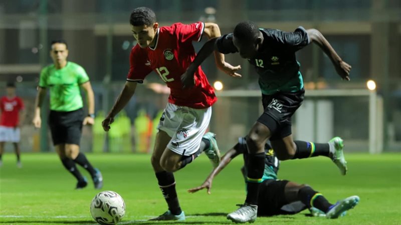 من مباراة منتخب مصر