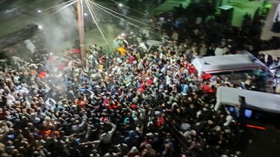 3 أشقاء ونجل عمهم.. الآلاف يشيعون جثامين 4 شباب لقوا مصرعهم في حادث بكفر الشيخ