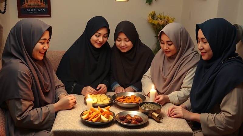 صيام المسلمات الجدد