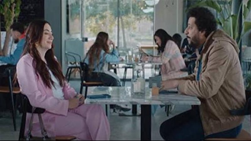 مشهد من مسلسل عايشة