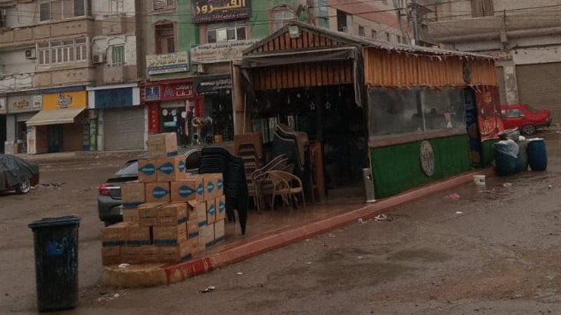 أمطار علي مدن وقري