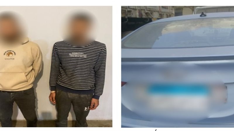 المتهمان والسيارة