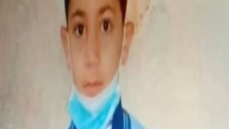صورة الطفل المتوفي