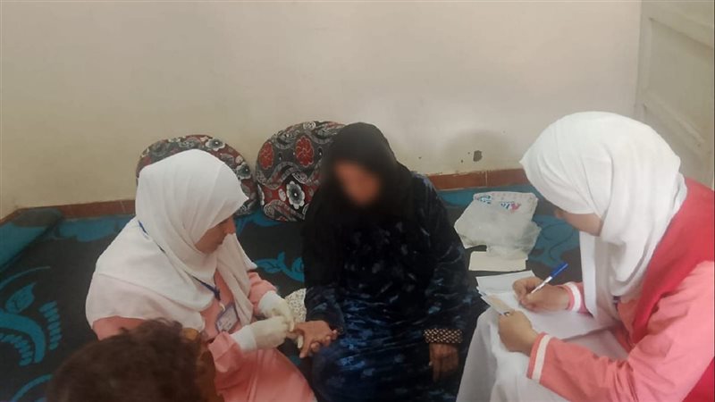 اثناء الزيارة المنزلية