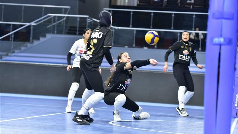 سيدات طائرة الزمالك