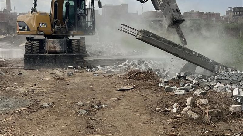 حملة ازالة بالقليوبية