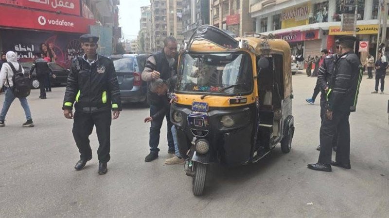 حملات مروريه بشوارع
