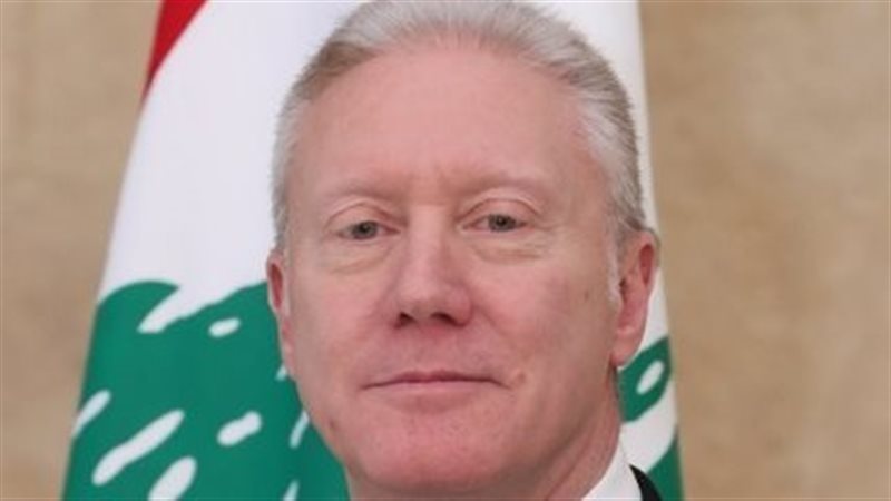 وزير الخارجية اللبنانى