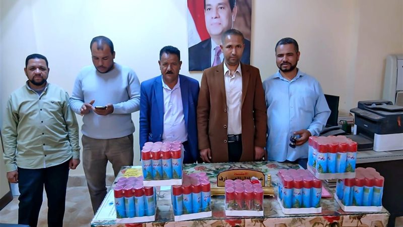 جانب من المضبوطات
