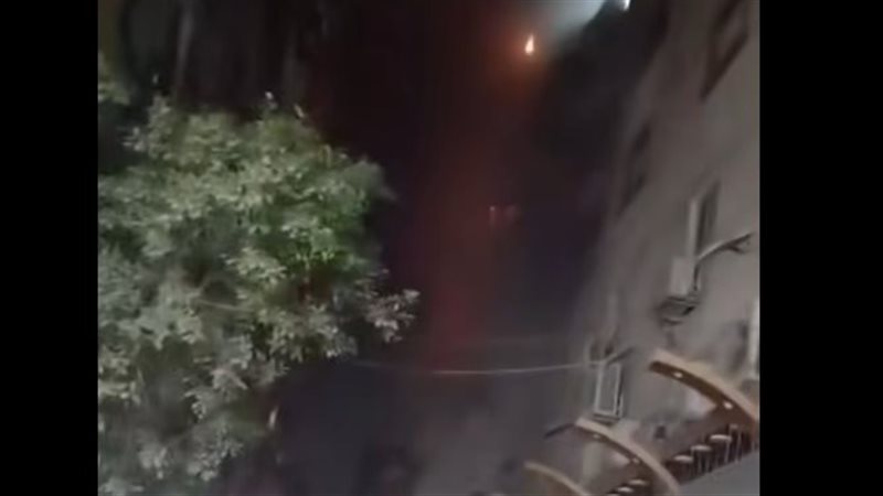 حريق عزبة النخل