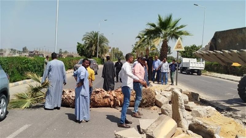 غلق المنافذ المرورية