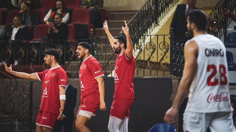 رجال سلة الاهلي أمام