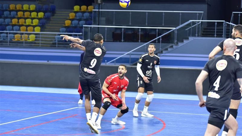 رجال طائرة الاهلي