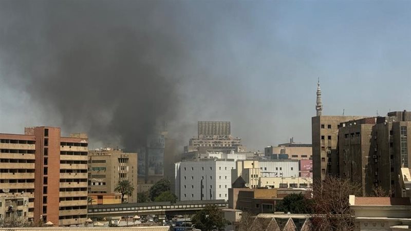 حريق شقة