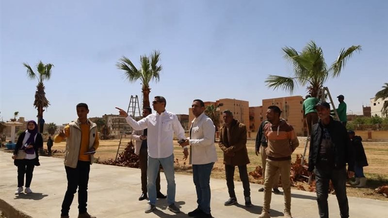 متابعة جهازية الحدائق