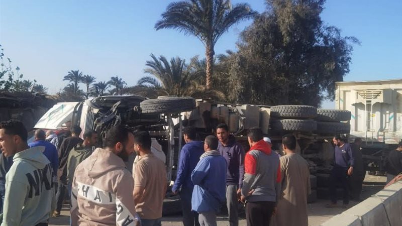 آثار الحادث