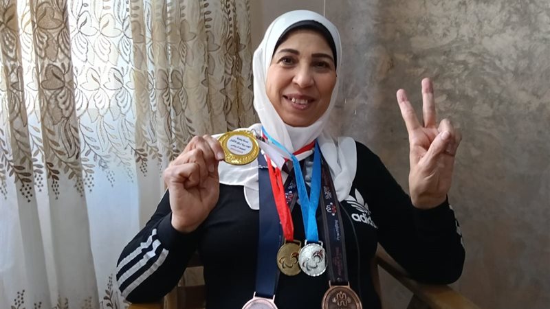 سهام علي بطلة العالم