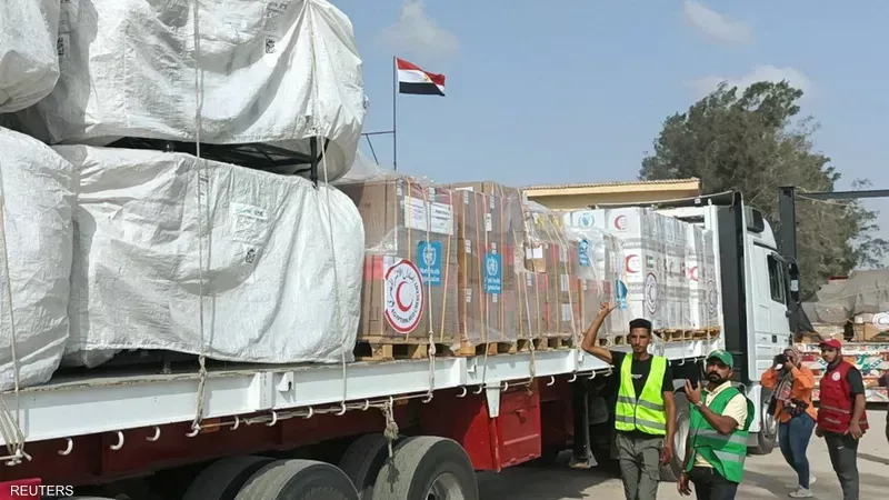 المساعدات الإنسانية