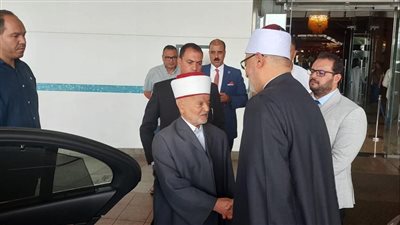 مفتي الجمهورية يودع الوفود المشاركة في المؤتمر العالمي العاشر للإفتاء