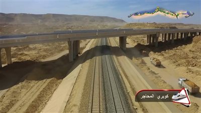 وزير النقل يتفقد أعمال تنفيذ الخط الأول من القطار  السريع
