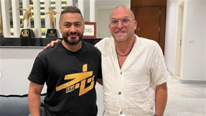 تامر حسني وياسر الحريري