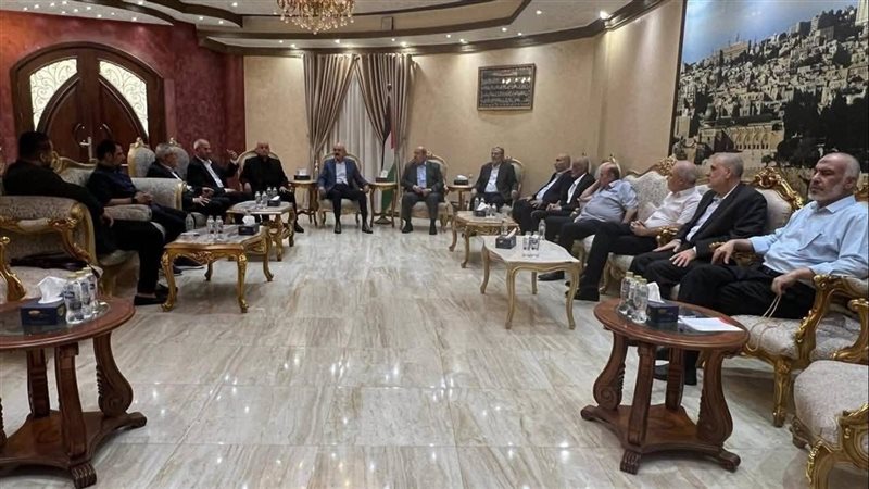 اجتمىاع الفصال الفلسطينية