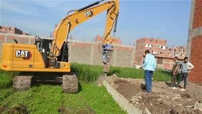 الشرقية تزيل 33 تعديًا على أملاك الدولة والأراضي الزراعية في الموجة 27
