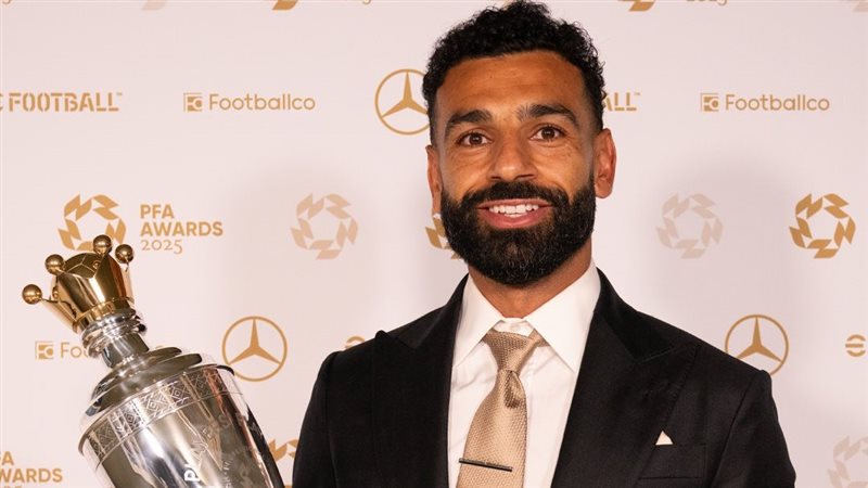 محمد صلاح يفوز بجائزة