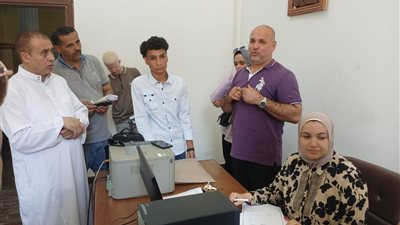 جامعة بني سويف تستقبل الطلاب ذوي الإعاقة ضمن التقديم الاستثنائي