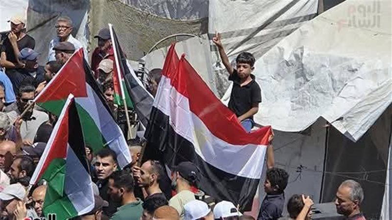 مظاهرات مدينة غزة