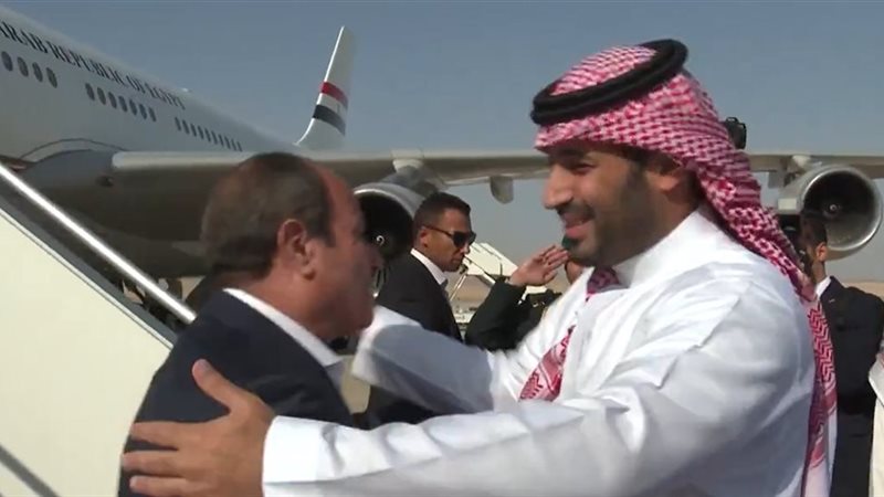 الرئيس السيسي والأمير