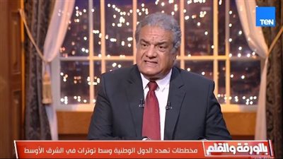 سعد الزنط: مصر قاطرة القضايا العربية والرئيس السيسي يتسم بالمسؤولية والتسامح