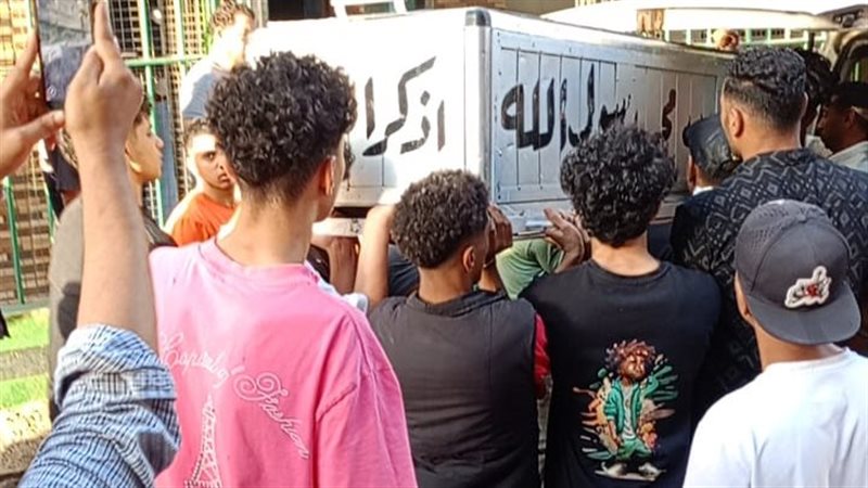 جنازة عامل بشبرا