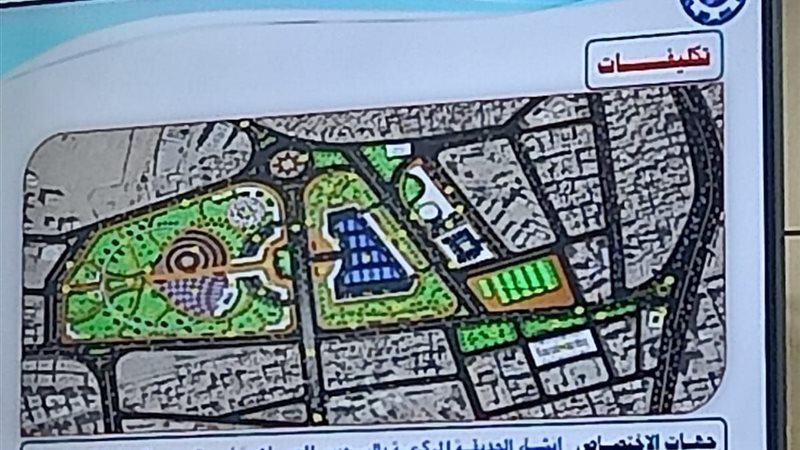 مخطط منطقة المقابر