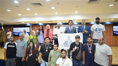 تكريم الطلاب الفائزين في مسابقات ذوي الهمم بحضور قيادات جامعة بنها