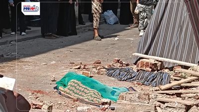 مأساة بحدائق القبة.. سقوط بلكونة عقار على سيدة ووفاتها في الحال |صور 