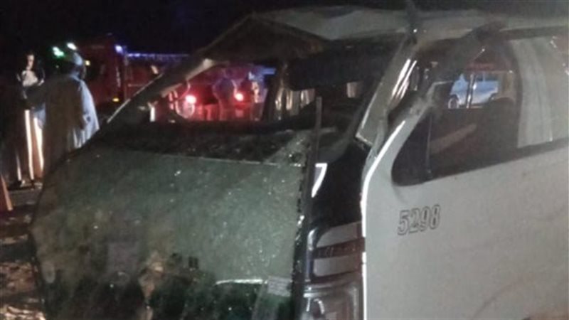 حادث مروع في أسوان