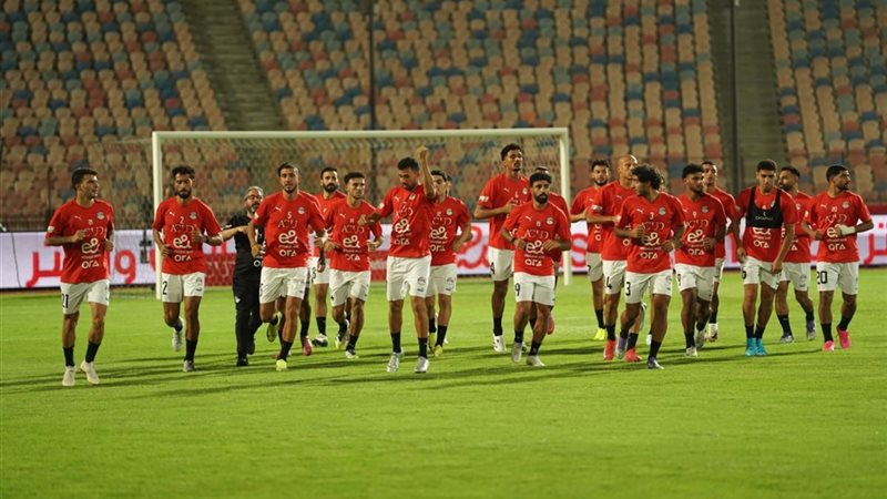التدريب الأخير لمنتخب