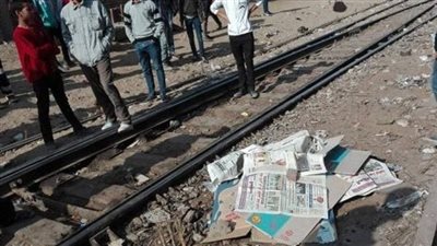 دماء على القضبان.. مصرع شخص أثناء عبوره السكه الحديد بصدفا باسيوط 