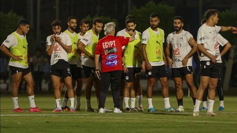 تدريبات منتخب مصر