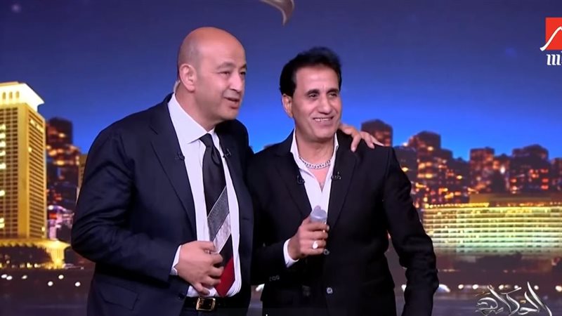عمرو أديب وأحمد شيبة