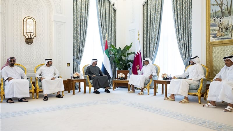 زيارة بن زايد إلى