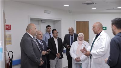 وكيل  صحة القليوبية يتفقد قسم الحروق بمستشفى الناس لمتابعة مستوى الخدمة