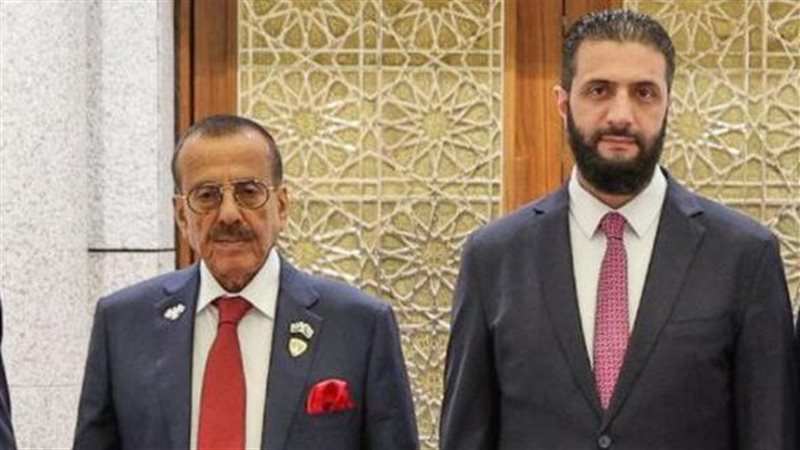 أحمد الشرع والحبتور