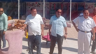 إيقاف أعمال بناء مخالف بمدينة بنها واستمرار التصدي للتعديات على أراضي الدولة