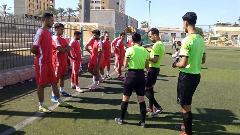 جانب من المباراة